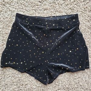 Wild Honey Black star shorts